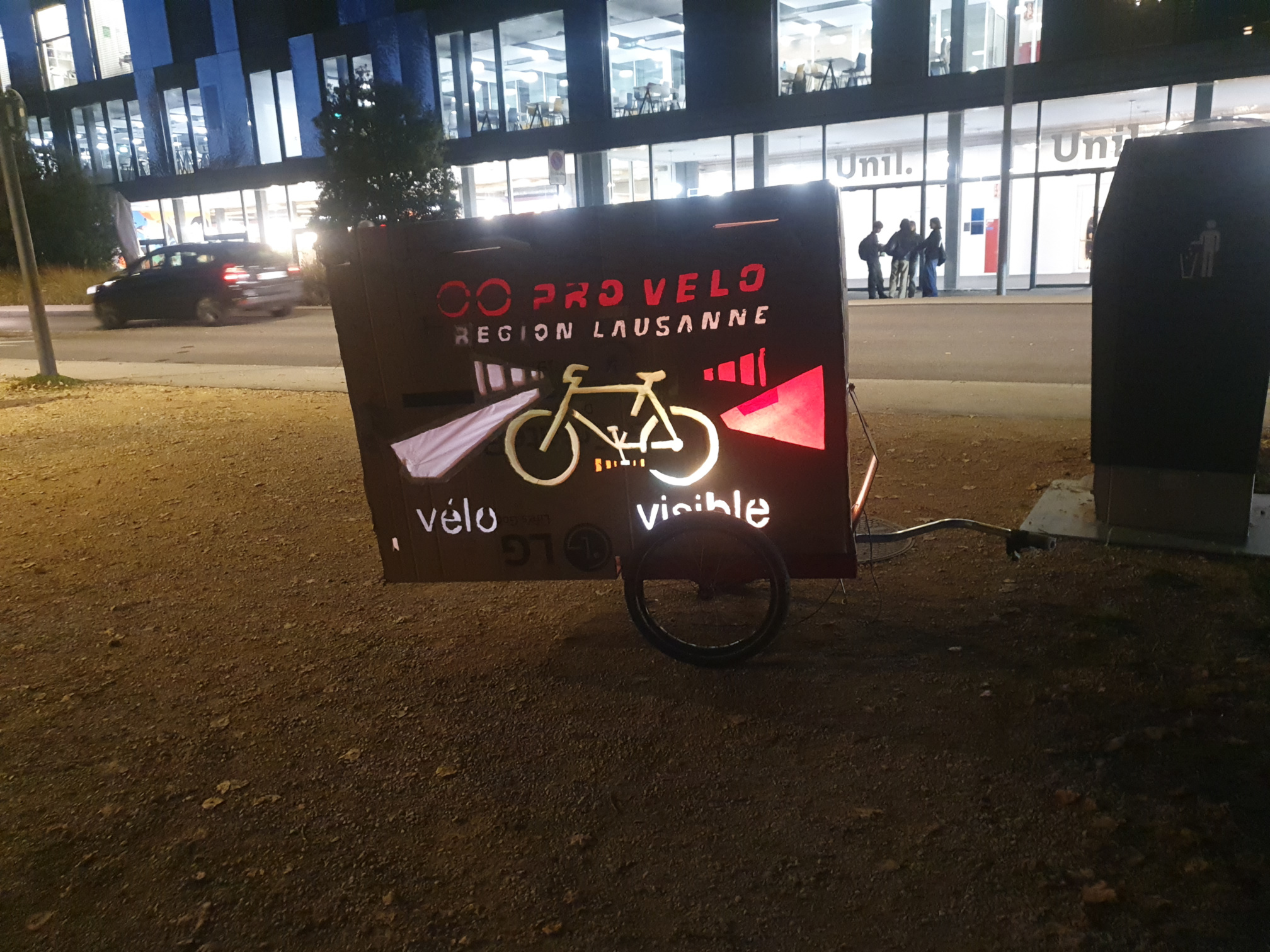 Action lumière Lausanne ouest / UNIL 2025