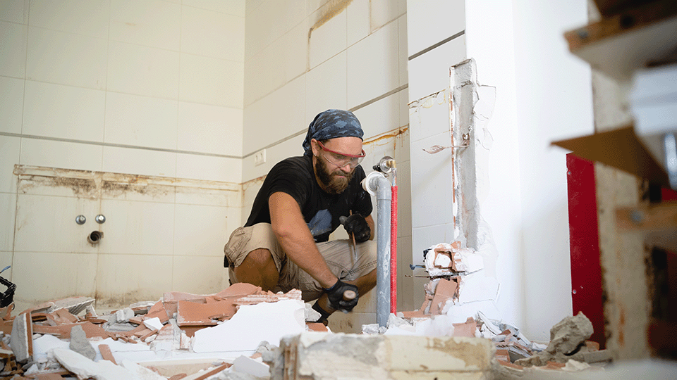 Réduction de 60 % des primes à la rénovation en Wallonie.