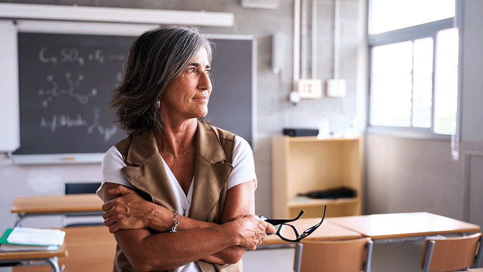Les professeurs auront une plus petite pension