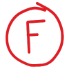 F grade