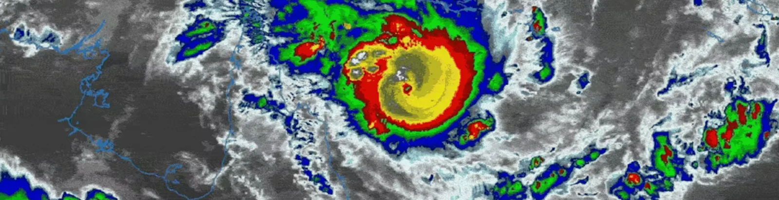 Cyclone Narelle approaching Queensland in March 2026