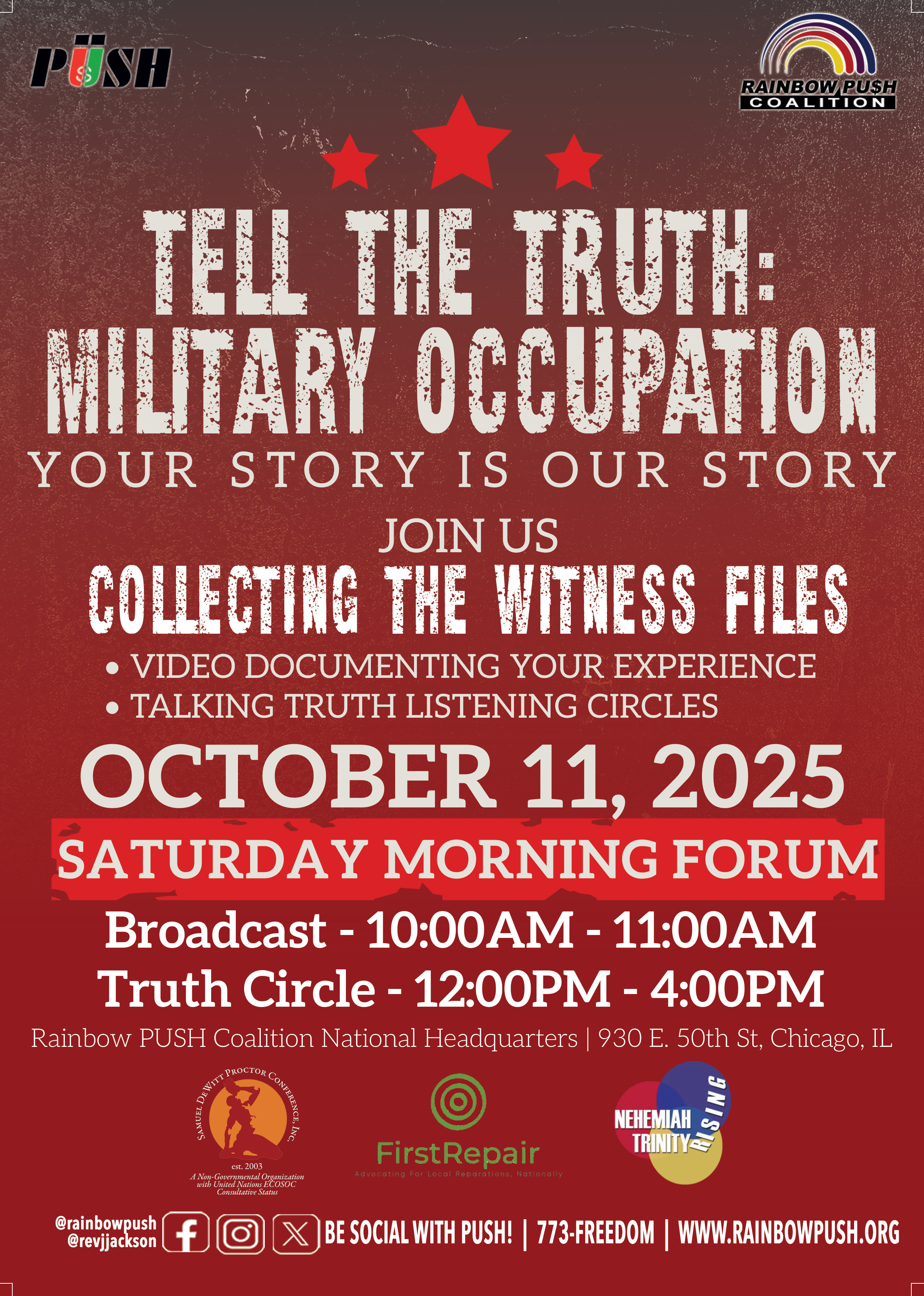 Truth Circle October 11th