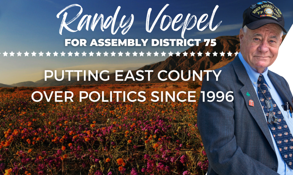 Santee Councilmember John Minto Endorses Randy Voepel for State