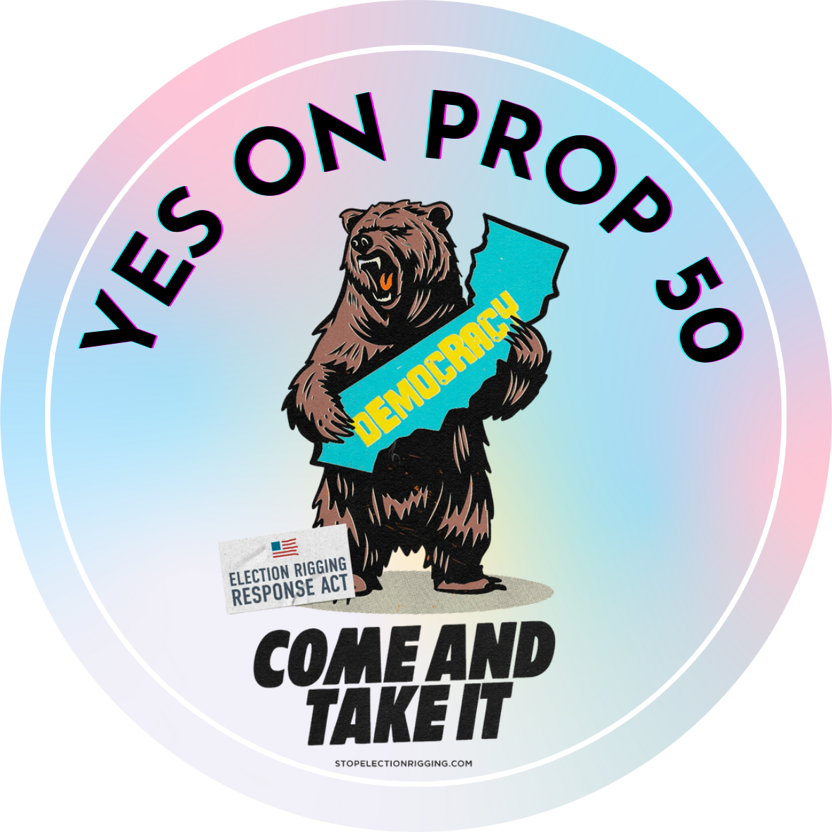 Yes on Prop 50