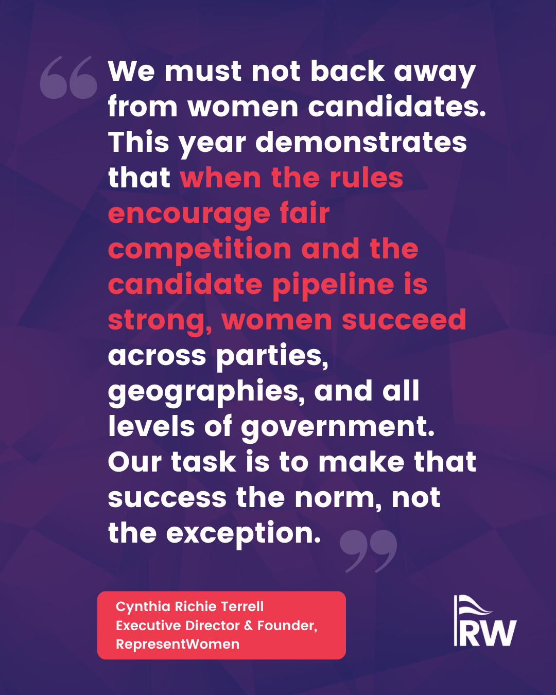 Cynthia Quote from The Fulcrum - November 2025