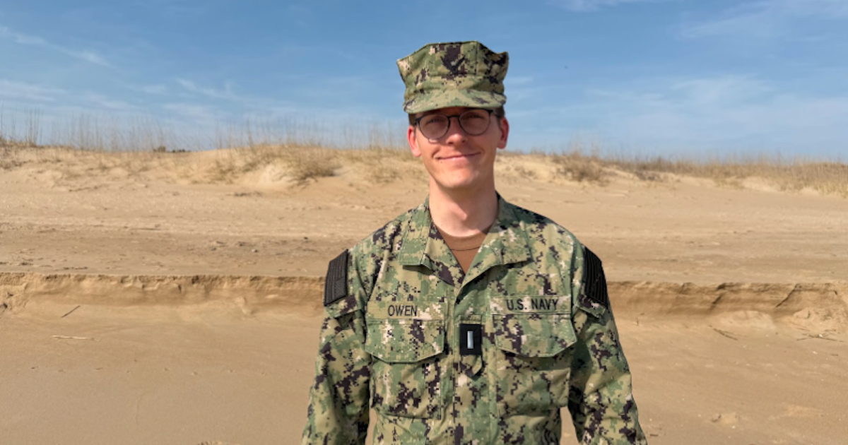 Riley Owen returns from annual active duty military service