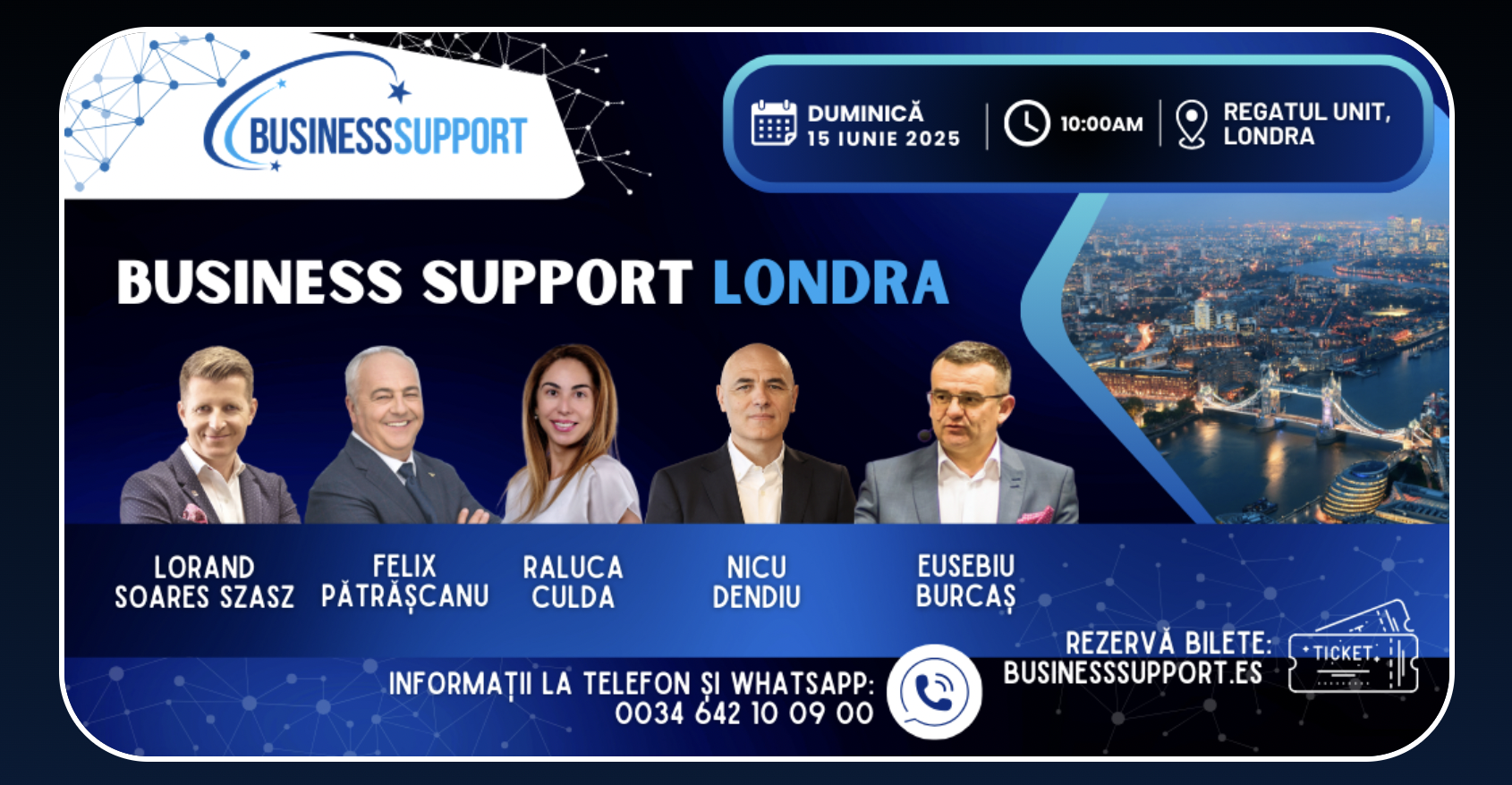 Business Support Londra 2025