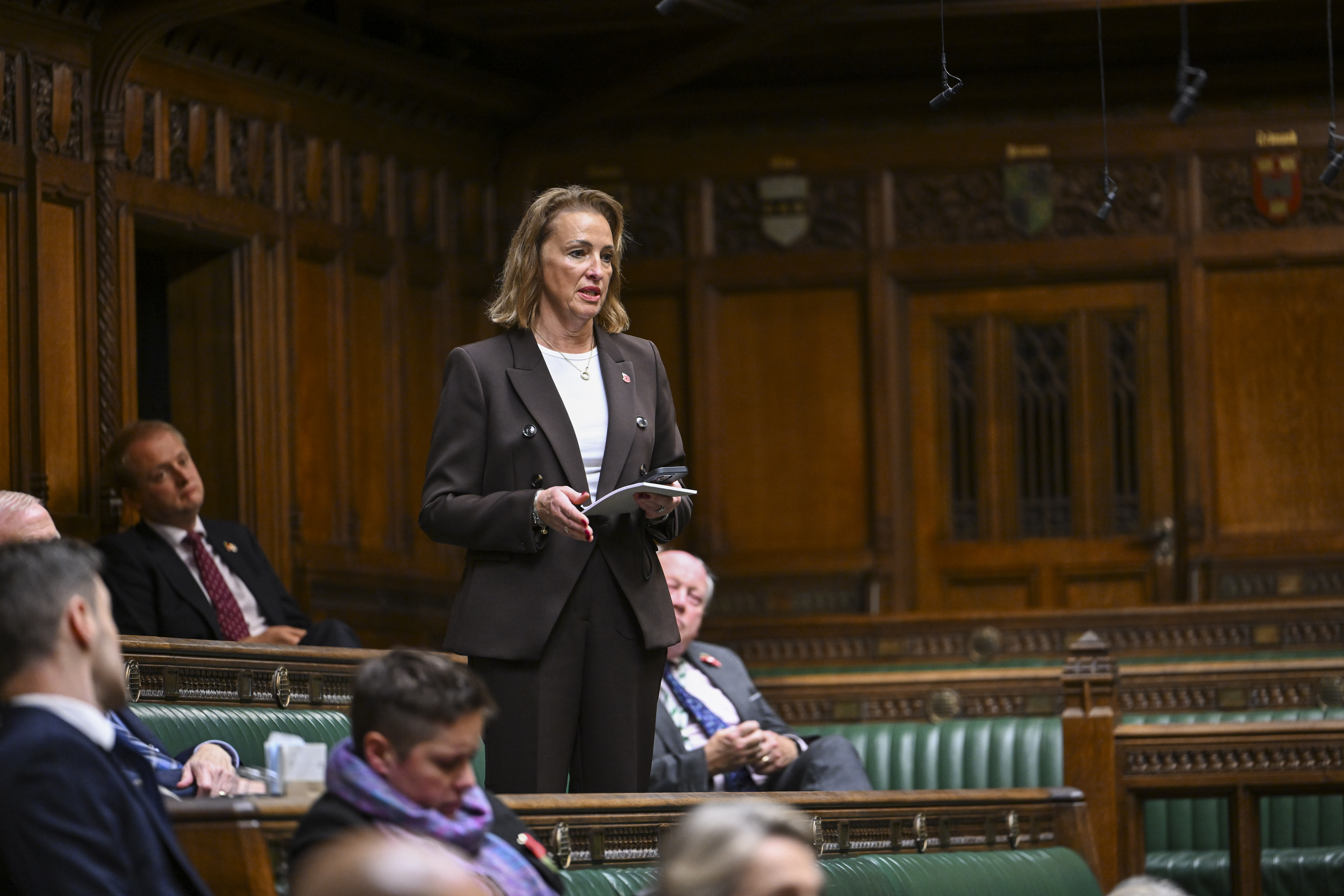 Sarah speaking up for safer communities in Parliament