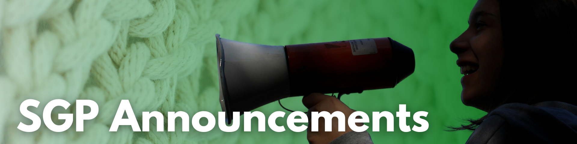 SGP Announcements