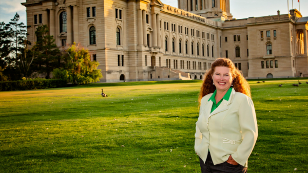 Naomi Hunter Leader of the Saskatchewan Green Party