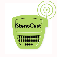 StenoCast Logo