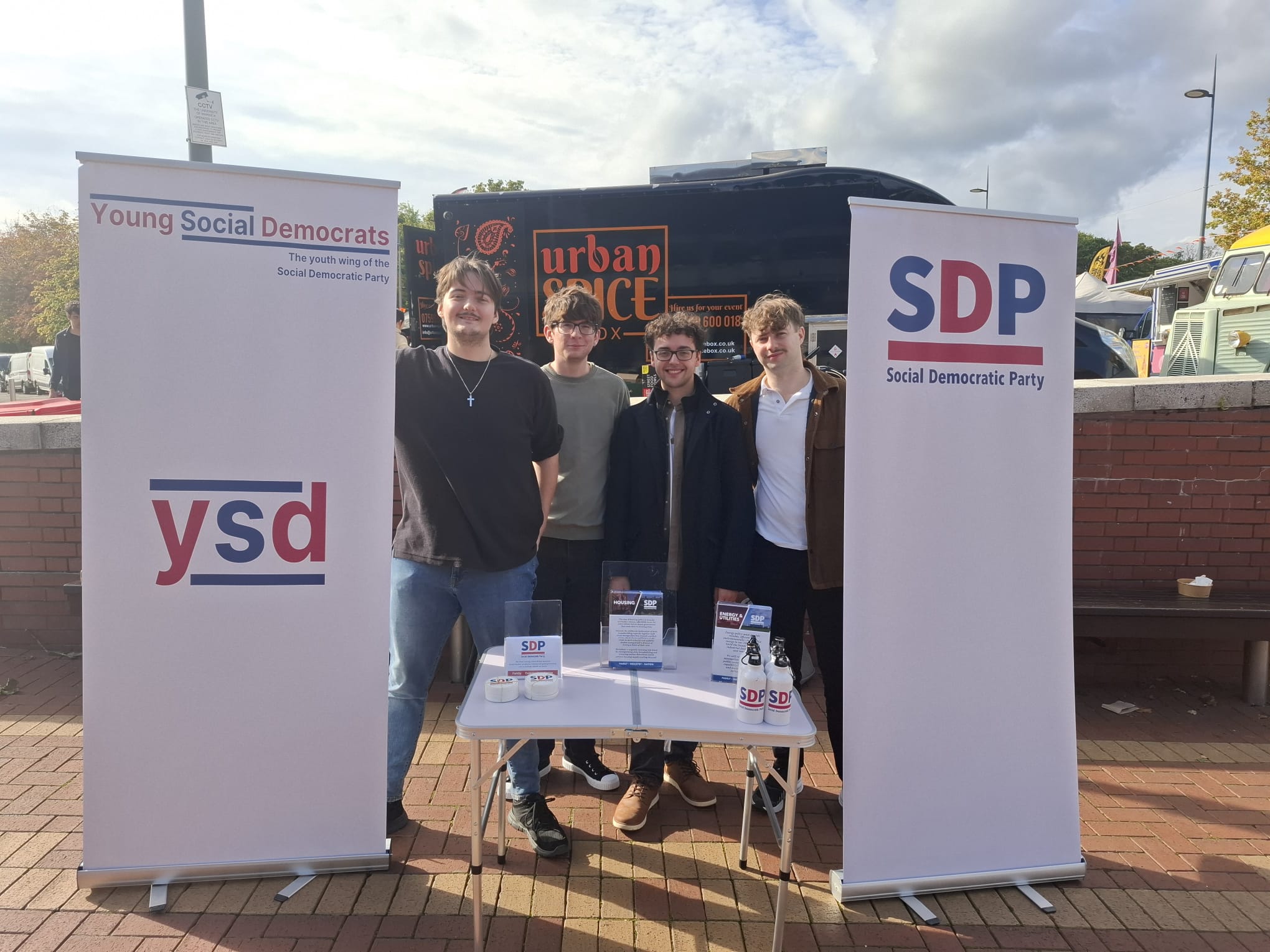 SDP stall at Warwick University 