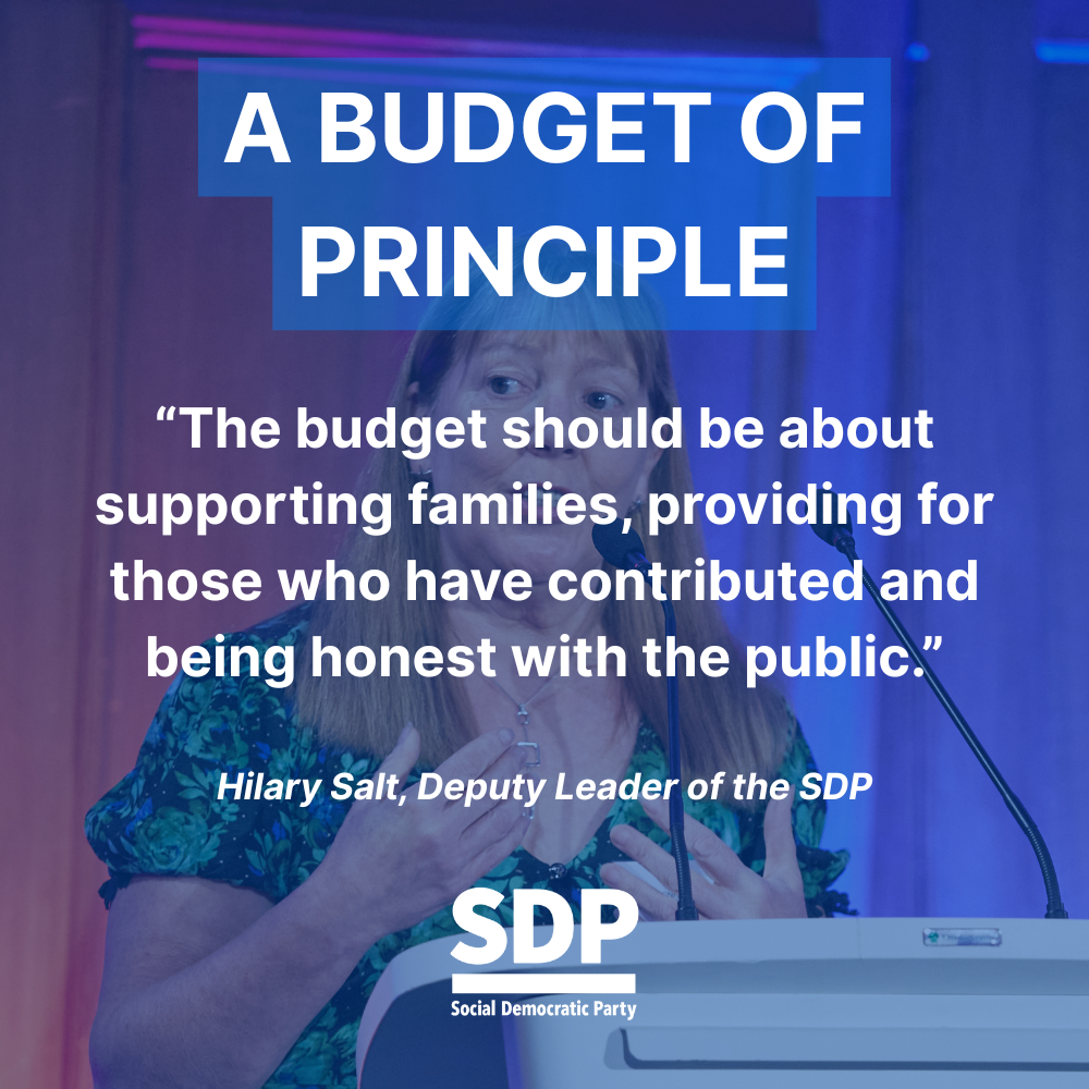 Hilary Salt and Budget of Principle quote