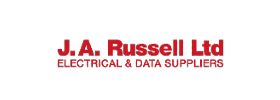 JA Russell logo logo