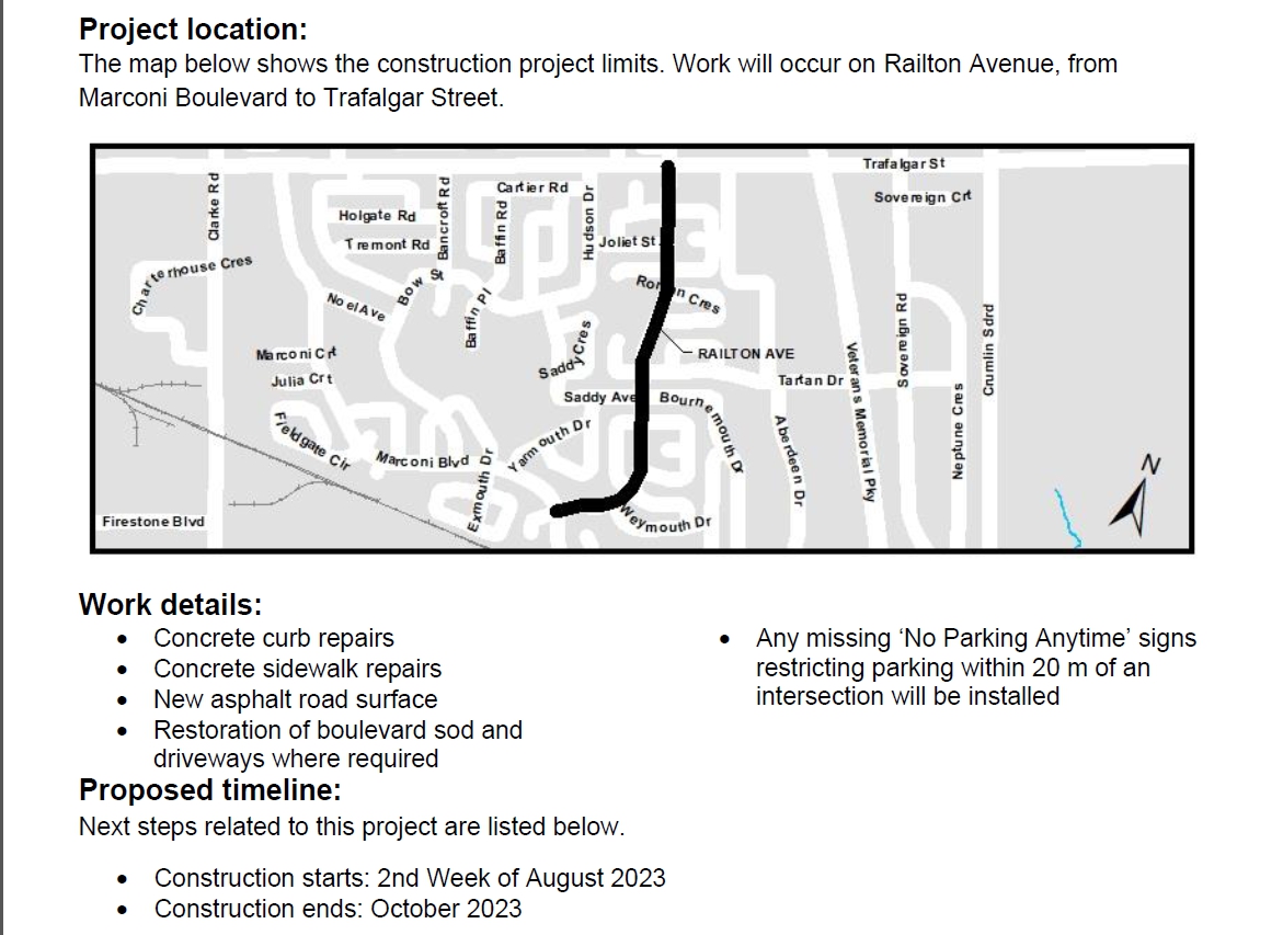 Railton Map