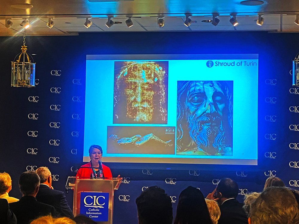 March 28, 2023: National Shroud of Turin Exhibit Grand Opening at Catholic Information Center in Washington, DC.