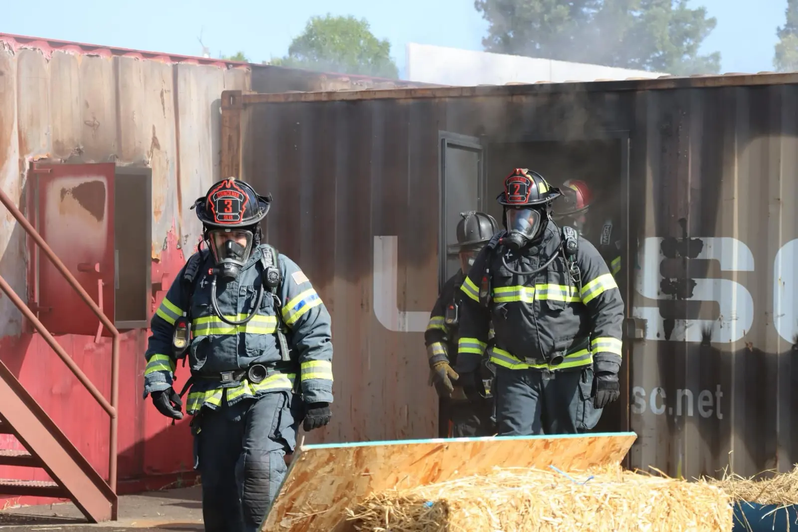 Michael Silva — Entrenamiento de bomberos