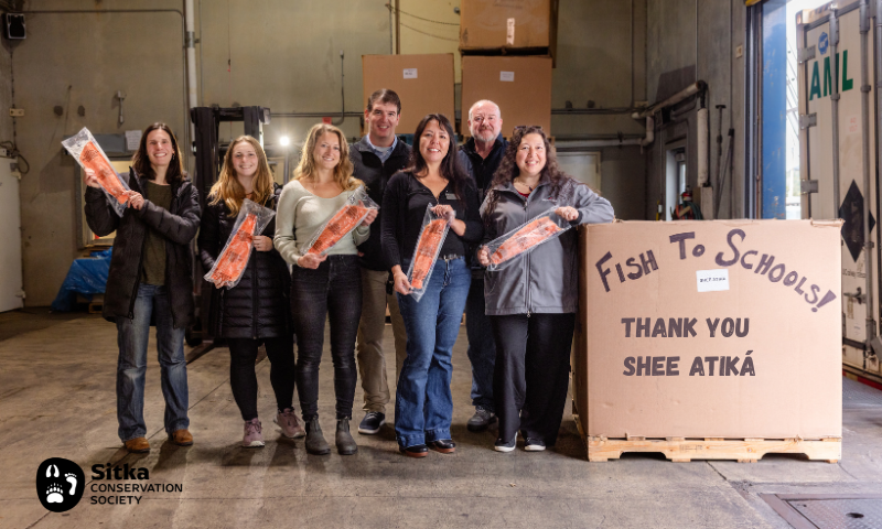 Shee Atika donates to Fish to Schools