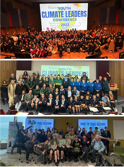 Youth Climate Leaders participants in nipuluna/Hobart, kanamaluka country/Launceston, and pataway/Burnie.  Images provided by Nel Smit
