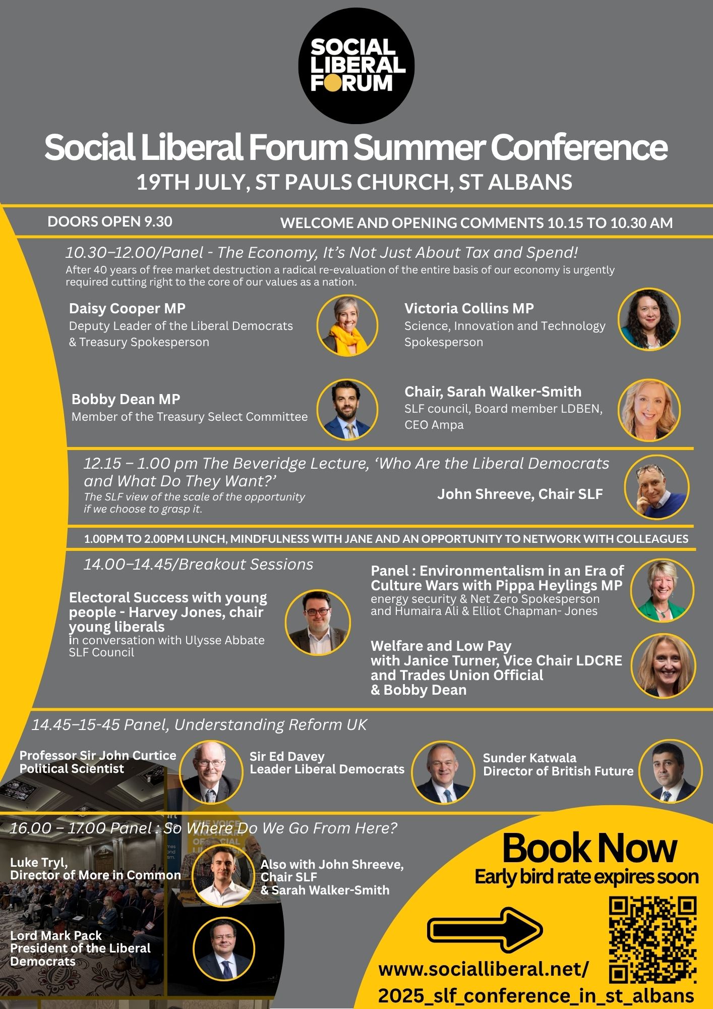 Conference agenda