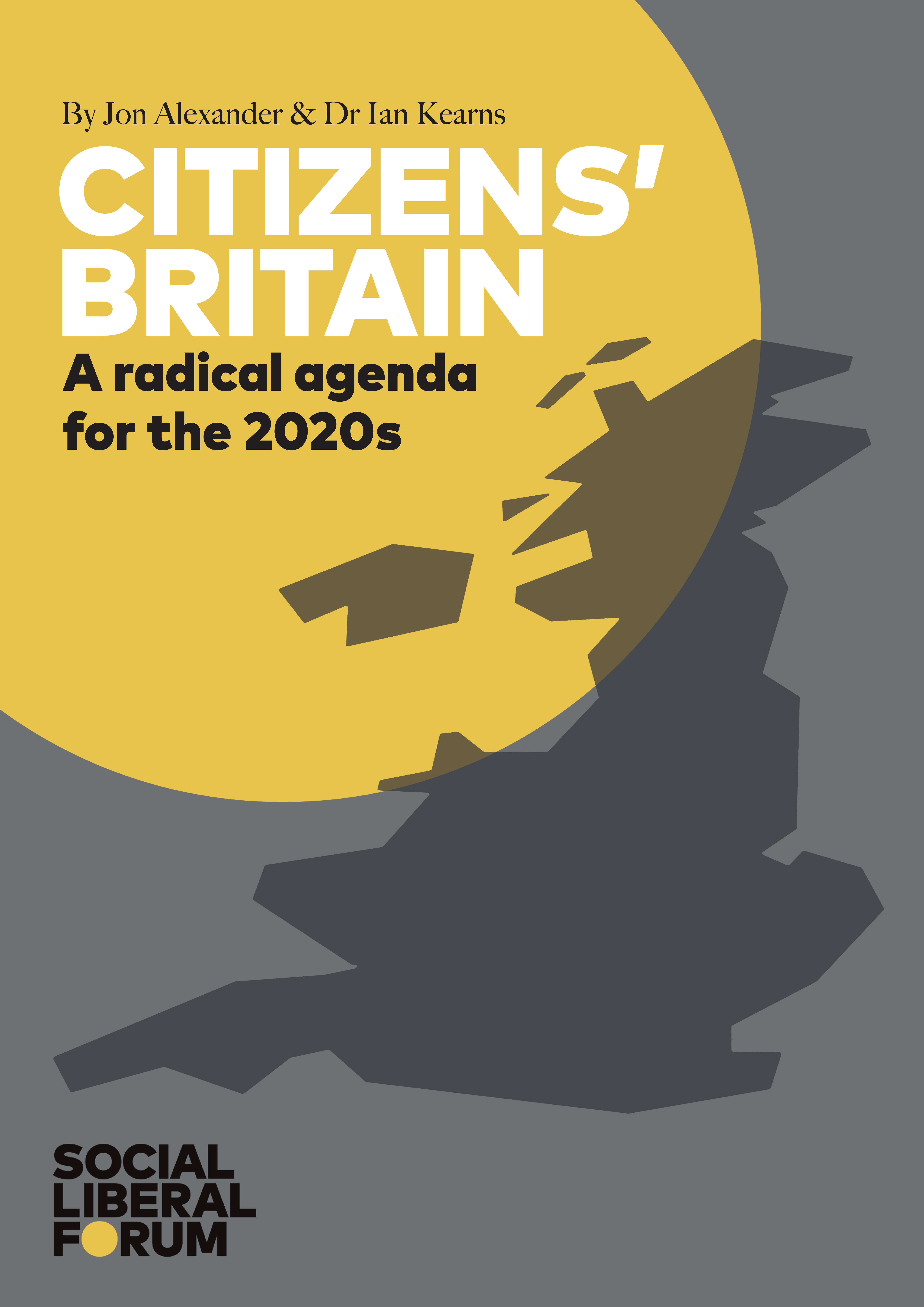 Citizens' Britain: A Radical Agenda for the 2020s report cover