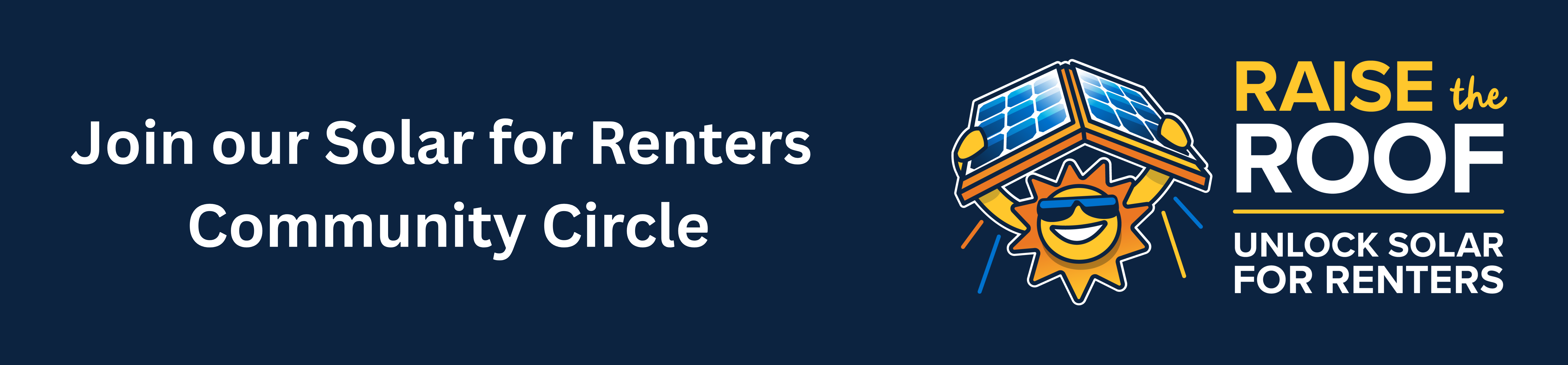 Join our Solar for Renters Community Circle