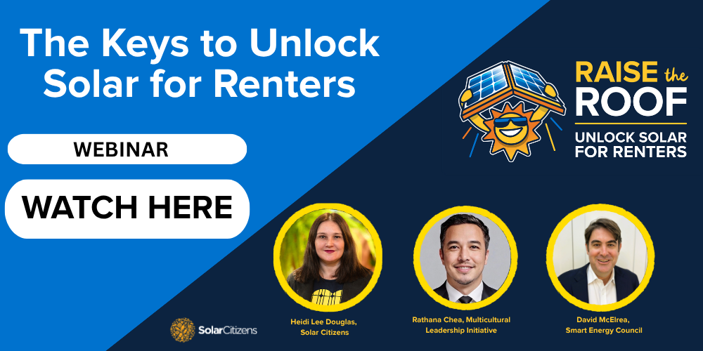 Keys to Unlock Solar for Renters Webinar banner 