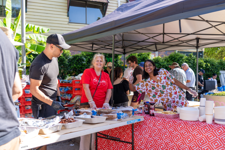 photo of Community friends celebration