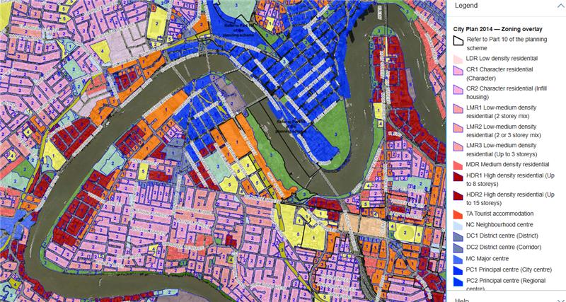 image of The Gabba Ward zoning overlay