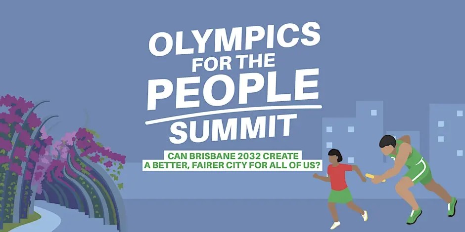 image of Olympics for the people summit flyer