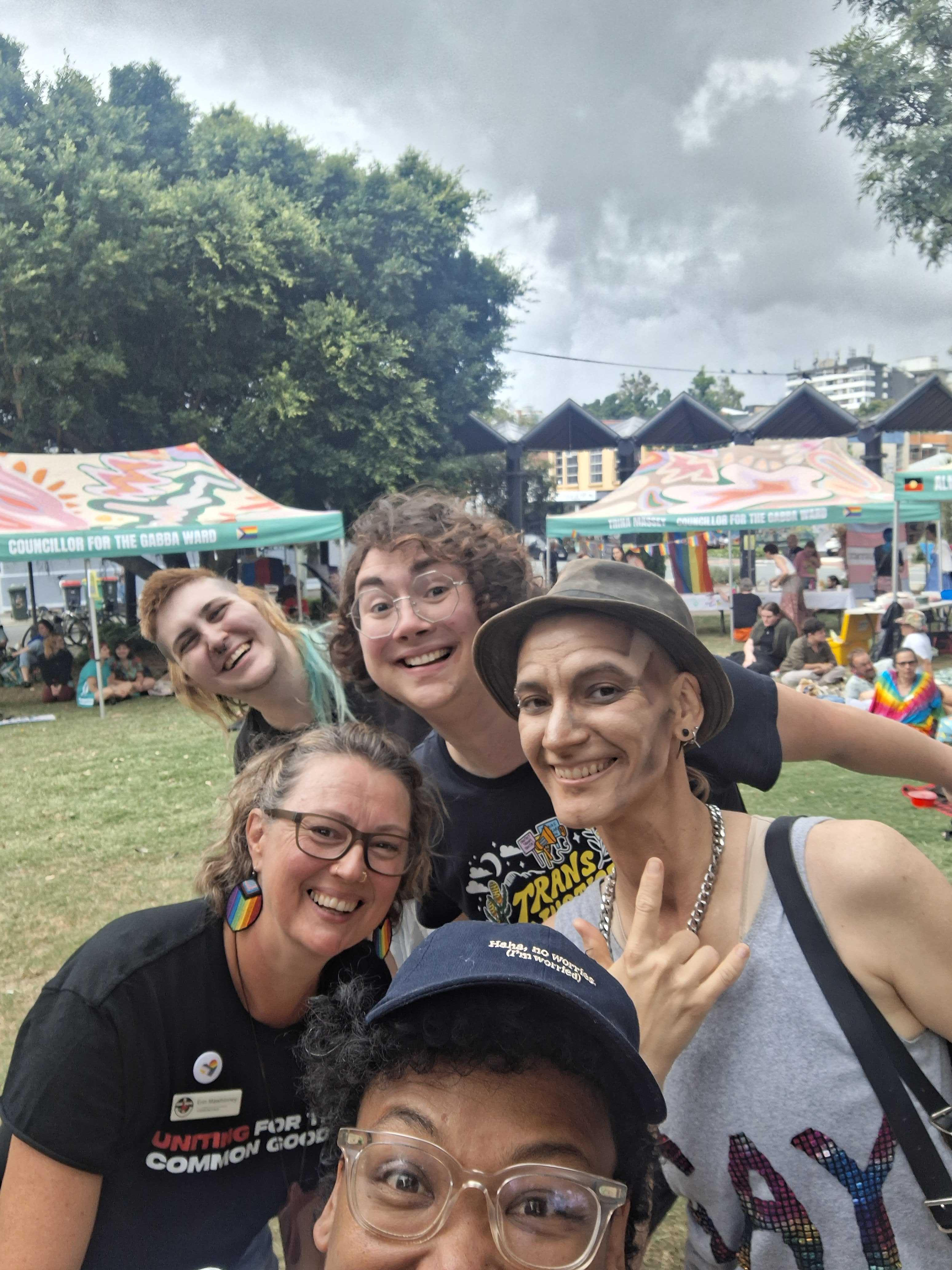 photo of Trina at LGBTQIA+ Love festival