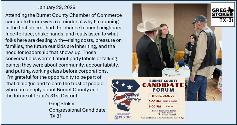 Connect with Stoker for Texas