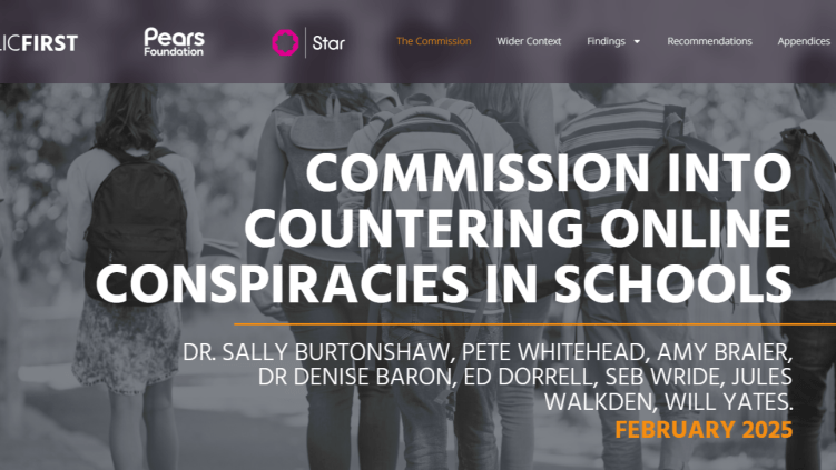 Teachers need urgent support to tackle conspiracy theories in the classroom, landmark study finds.