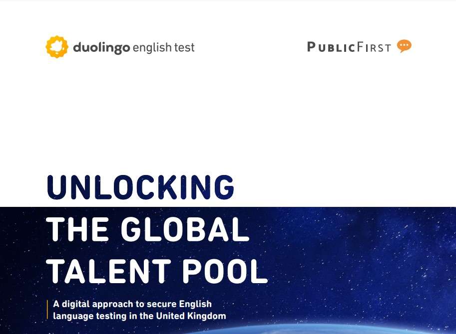 Global Britain and language testing for international students - our work with Duolingo