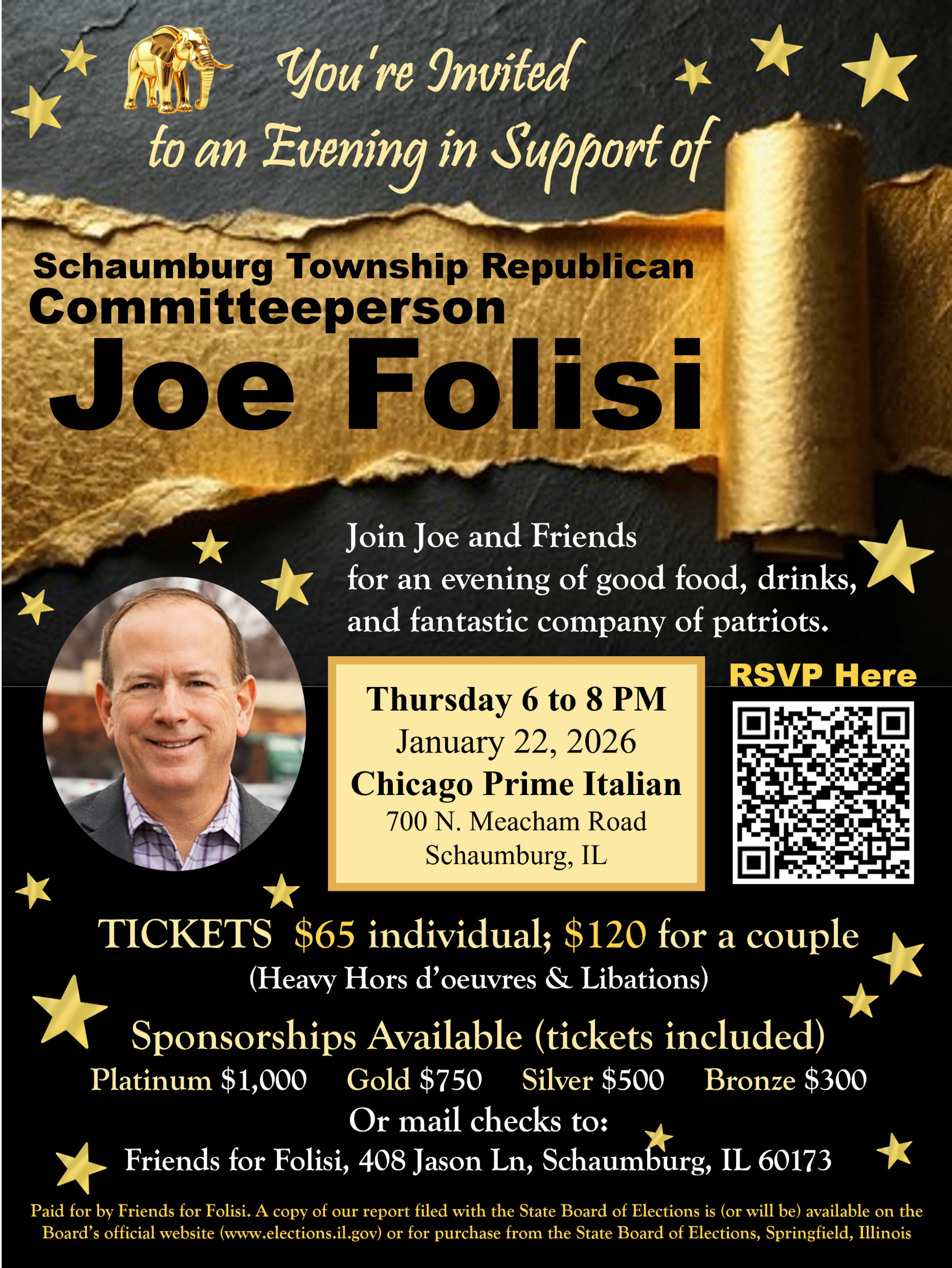 Joe Folisi Fundraiser