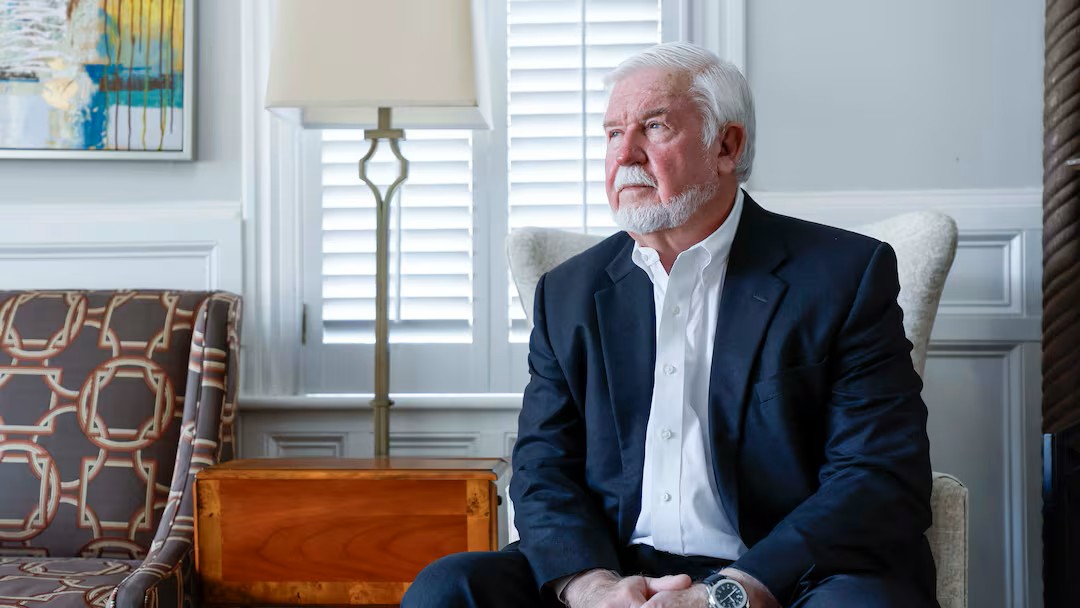 Wayne Johnson, a former Education Department official, is photographed at his lawyer's office in Macon, on Monday, Jan. 12, 2026. Johnson is funding a lawsuit against the department, claiming it has neglected student loan borrowers and incorrectly reported them as delinquent or in default. (Miguel Martinez/AJC) A. Wayne Johnson