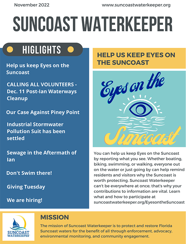 November 2022 Newsletter