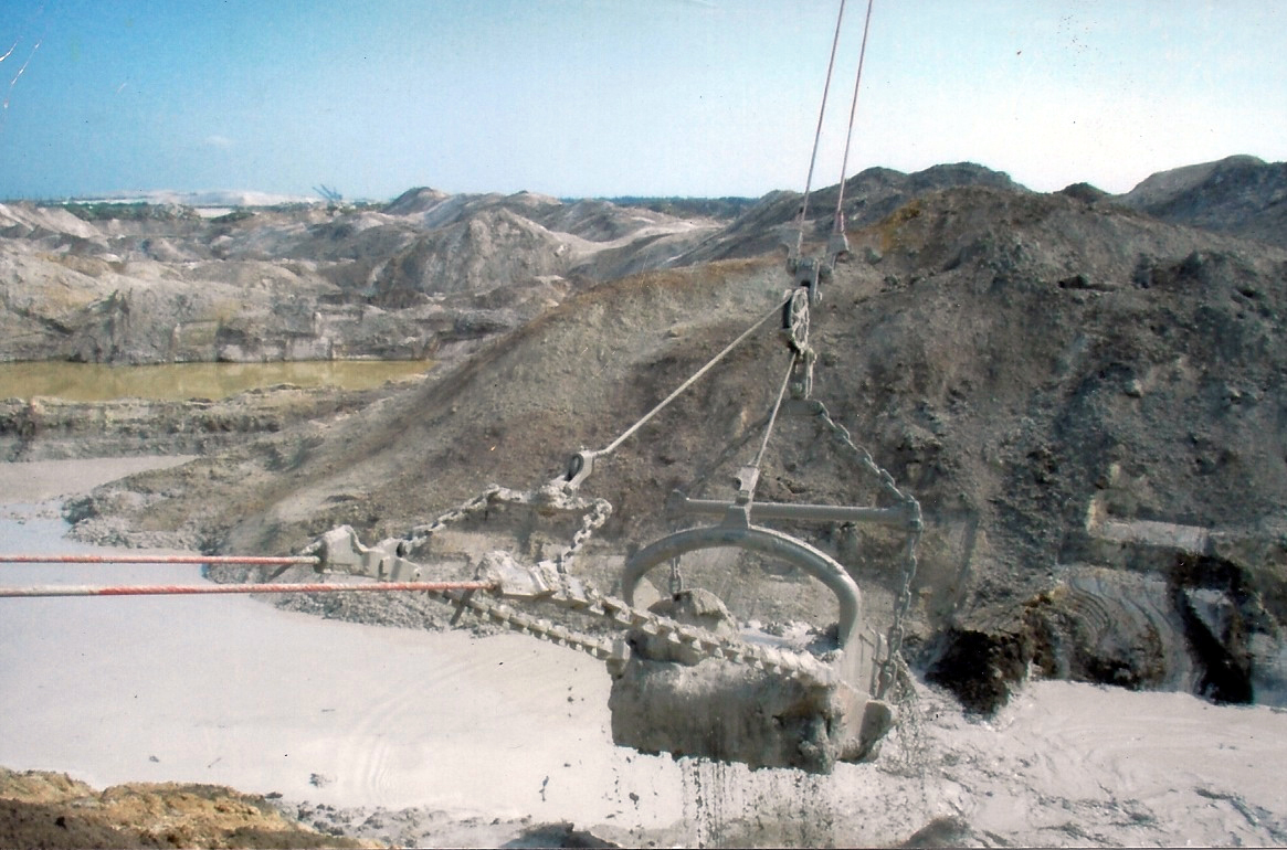 Phosphate mining in Florida