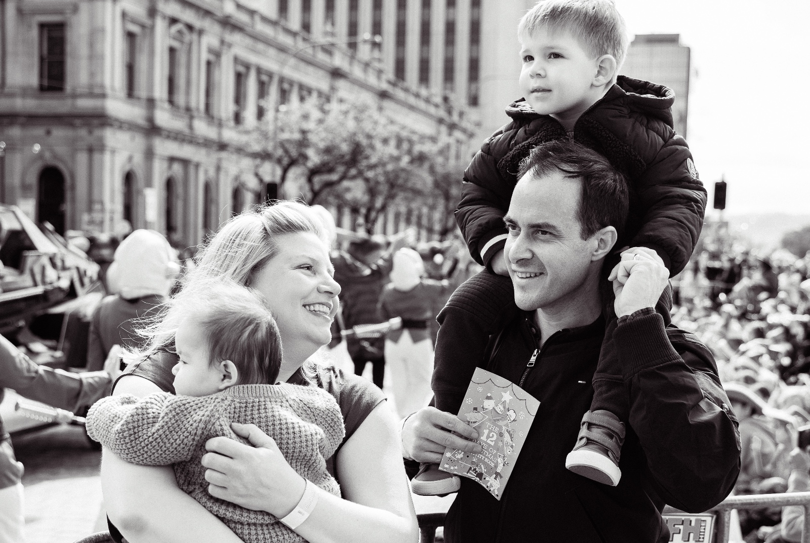 Vincent Tarzia with Family