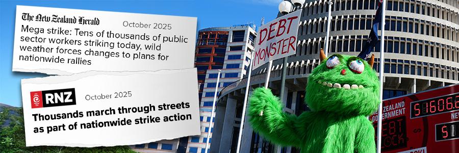 Debt monster strikes Debt monster strikes