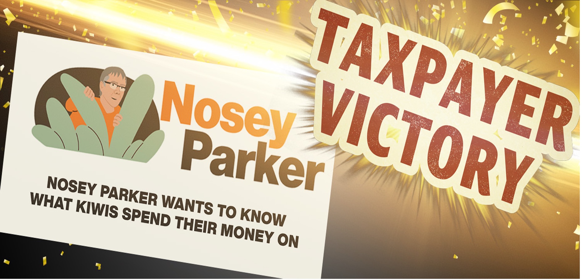 Nosey Parker Victory