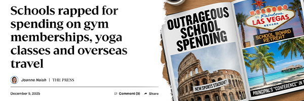 Schools wasting $250k