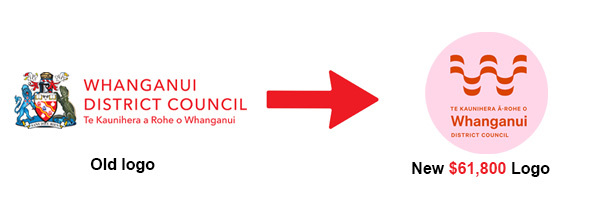 Logo replacement in Whanganui