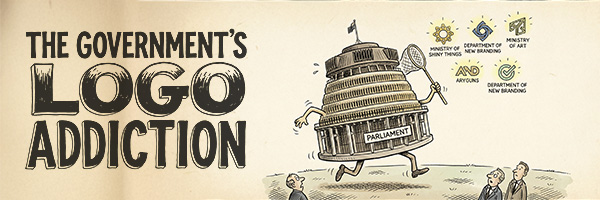Government’s logo addiction