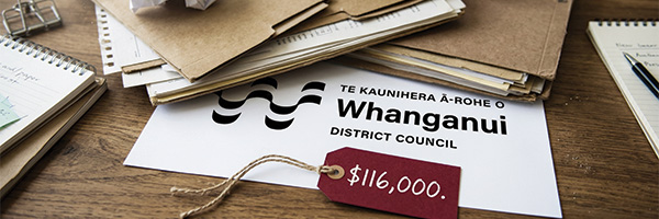 Whanganui HID the cost of this $116k logo