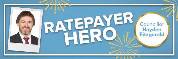 Hayden Ratepayer Hero