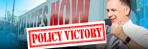 Policy victory: Rates Caps are coming Policy victory: Rates Caps are coming