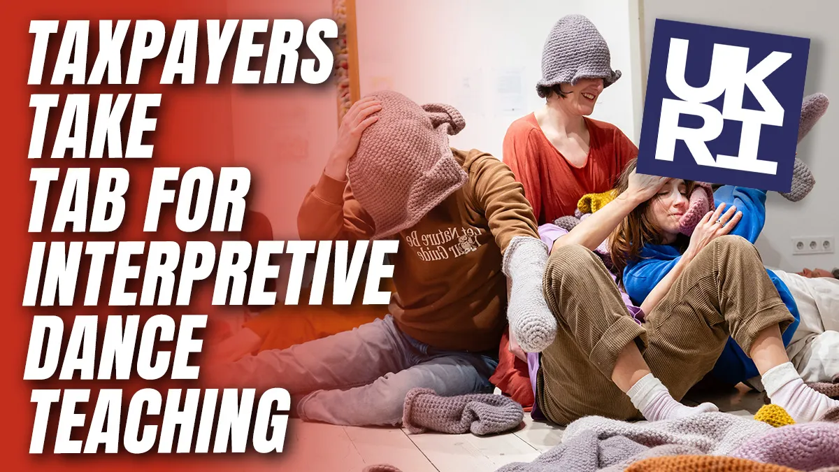 Taxpayers Fund Interpretive Dance Research into Worm-Like Phallic Forms