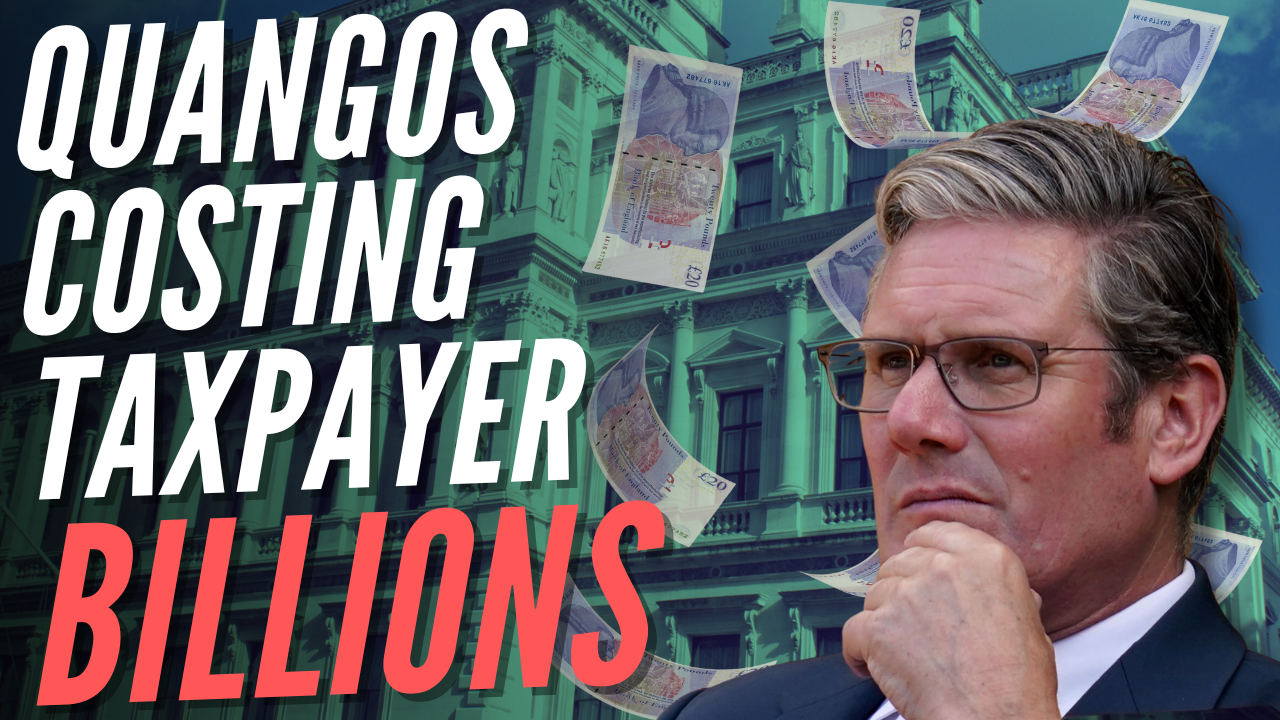 Taxpayers fork out £391 billion on quangos in one year
