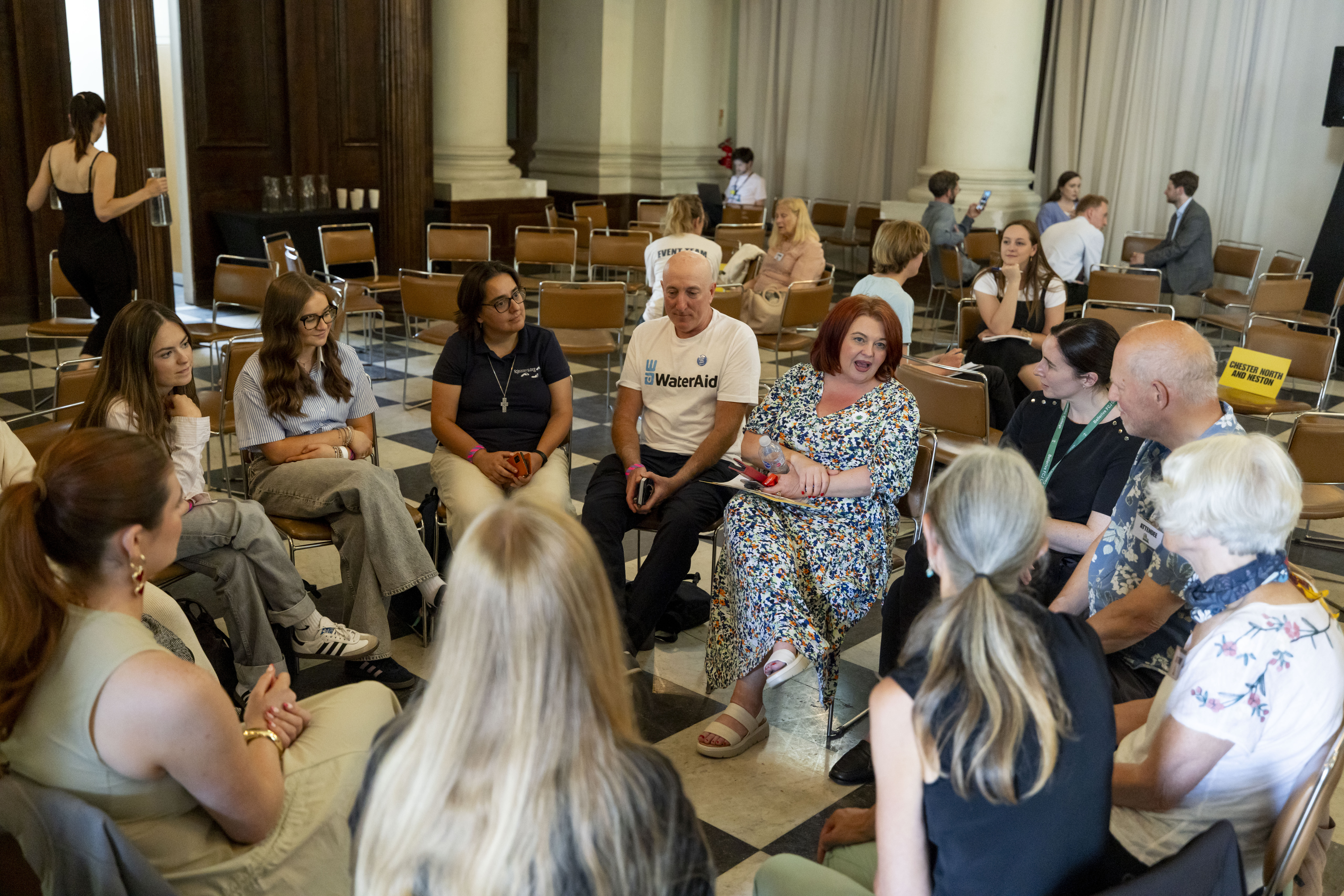 Campaigners meet their MP at the Act Now Change Forever Mass Lobby 